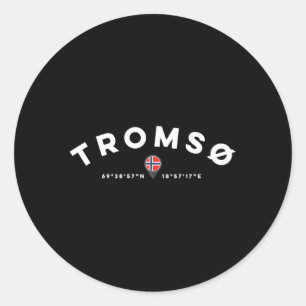 Tromso Noorwegen Ronde Sticker
