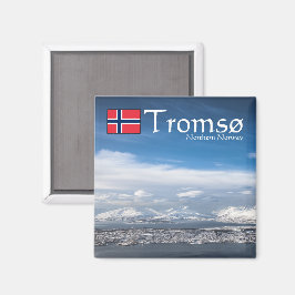 Tromso Noorwegen Souvenir Magneet