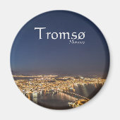 Tromso Noorwegen Souvenir Magneet (Voorkant)