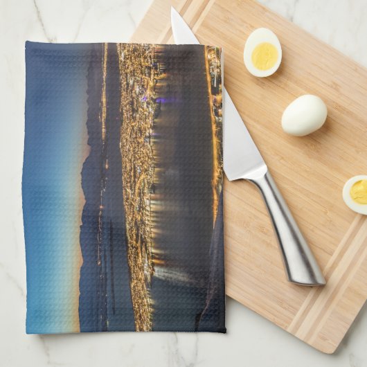 Tromso Noorwegen Theedoek (Quarter Fold)