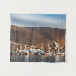 Tromso Noorwegen Wandkleed