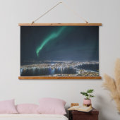 Tromso Northern Light Hangend Wandkleed (Slaapkamer)