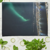 Tromso Northern Light Theedoek (Gevouwen)