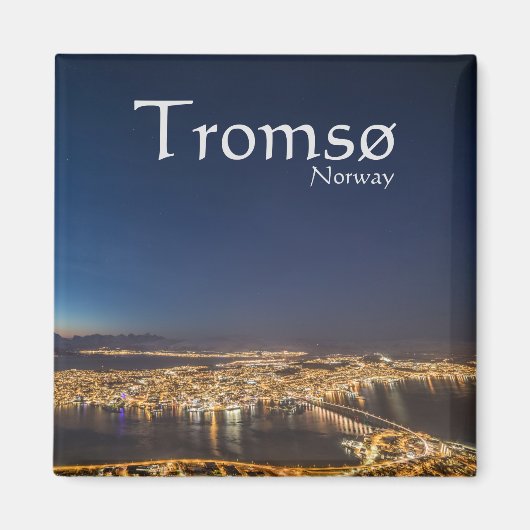Tromso Norway Souvenir Magneet (Voorkant)