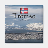 Tromso Norway Souvenir Magneet (Voorkant)