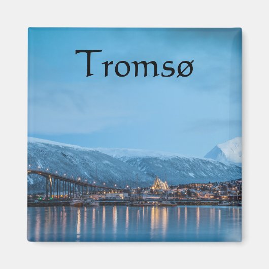 Tromso Norway Souvenir Magneet (Voorkant)