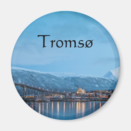 Tromso Norway Souvenir Magneet (Voorkant)