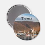 Tromso Norway Souvenir Magneet (Voorkant / Achterkant)