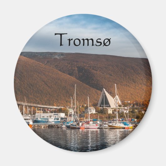 Tromso Norway Souvenir Magneet (Voorkant)