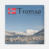 Tromso Norway Souvenir Magneet (Voorkant)