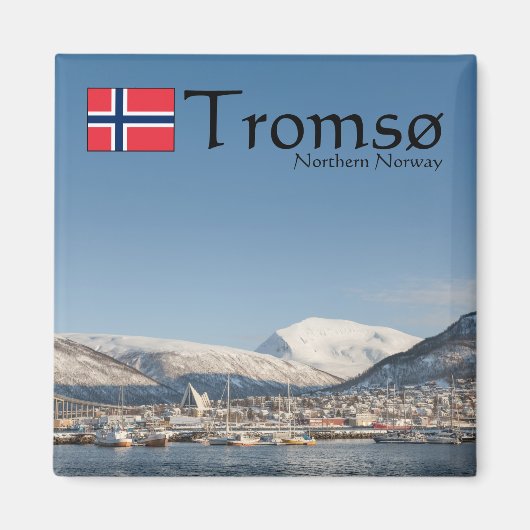 Tromso Norway Souvenir Magneet (Voorkant)