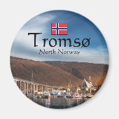 Tromso Norway Souvenir Magneet (Voorkant)