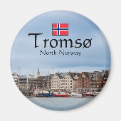 Tromso Norway Souvenir Magneet (Voorkant)