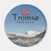 Tromso Norway Souvenir Magneet (Voorkant)