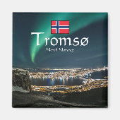 Tromso Norway Souvenir Magneet (Voorkant)