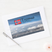 Tromso Norway Souvenir Rechthoekige Sticker (Envelop)