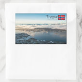 Tromso Norway Souvenir Rechthoekige Sticker (Tas)
