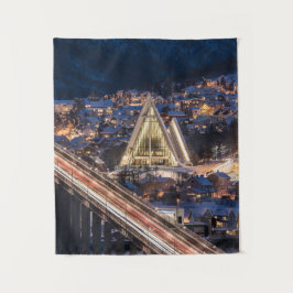 Tromso Norway Tapestry Wandkleed