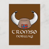 Tromso Norway Viking Pet Briefkaart (Voorkant)