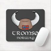 Tromso Norway Viking Pet Muismat (Met muis)