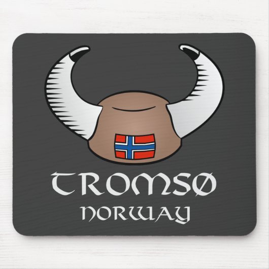 Tromso Norway Viking Pet Muismat (Voorkant)