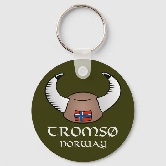 Tromso Norway Viking Pet Sleutelhanger (Voorkant)