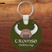 Tromso Norway Viking Pet Sleutelhanger (Voorkant)