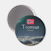 Tromso Souvenir Magneet (Voorkant / Achterkant)