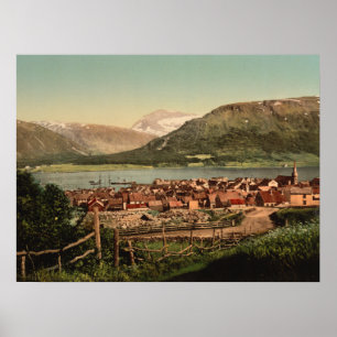 Tromso, Troms, Nord-Norge, Noorwegen Poster