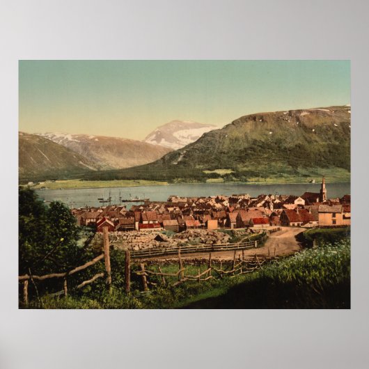 Tromso, Troms, Nord-Norge, Noorwegen Poster (Voorkant)