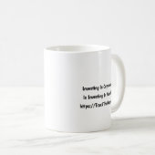 Tron2TheMoon voor ventilatoren van ijzercryptovalu Koffiemok (Voorkant rechts)