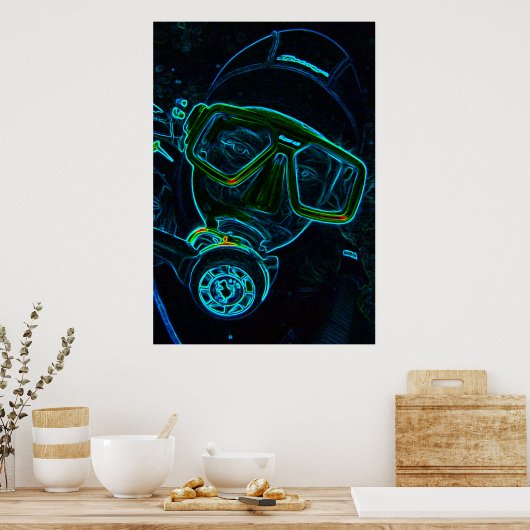 Tron Poster (Keuken)