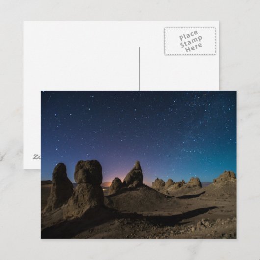 Trona and the Milky Way Briefkaart (Voorkant / Achterkant)