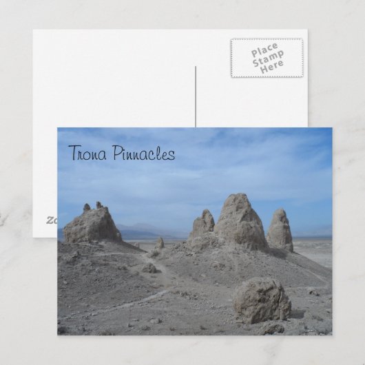 Trona Pinnacles Briefkaart (Voorkant / Achterkant)