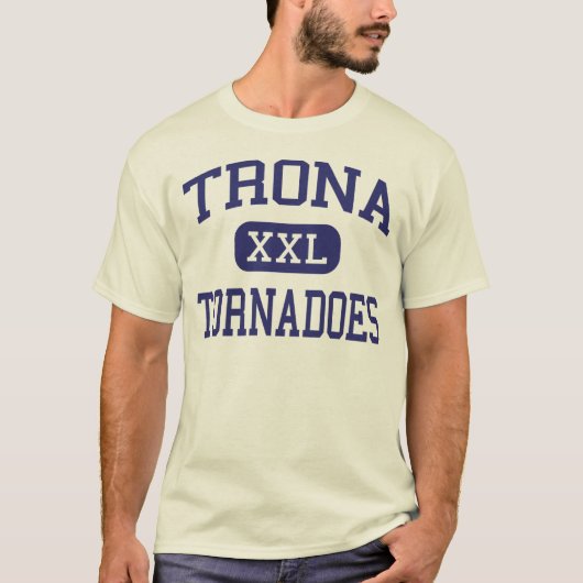 Trona - Tornado - High School - Trona California T-shirt (Voorkant)