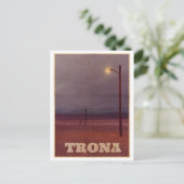  Trona USA Street Light Travel Briefkaart (Staand voorkant)