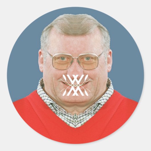 Trond Ronde Sticker (Voorkant)