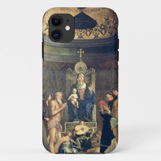 Tronde Madonna met Kind tussen de HH. Franciscus, Case-Mate iPhone Case (Achterkant)