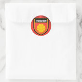 Trondheim Flag Ronde Sticker (Tas)