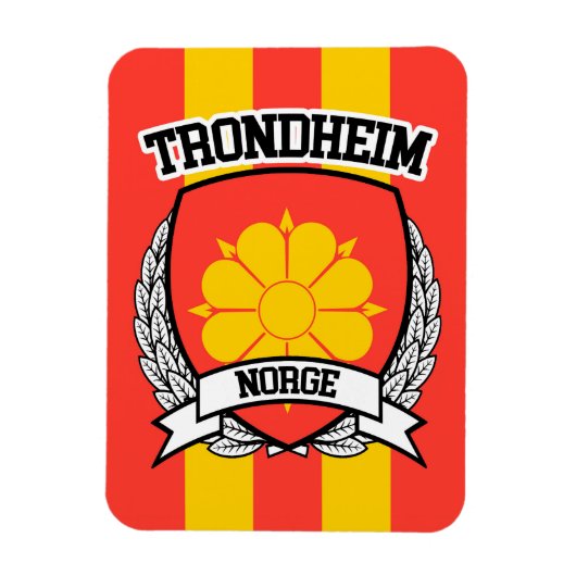 Trondheim Magneet (Verticaal)