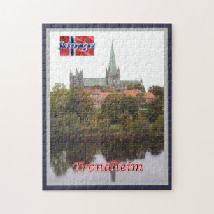 Trondheim - Nidarosdome - Noorwegen - Legpuzzel