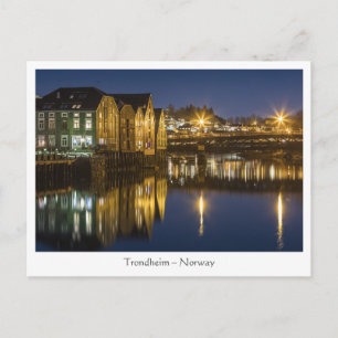Trondheim Noorwegen Briefkaart