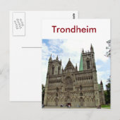 Trondheim, Noorwegen Briefkaart (Voorkant / Achterkant)