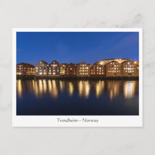 Trondheim Noorwegen Briefkaart