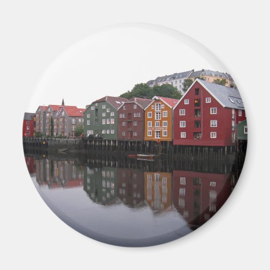 Trondheim, Noorwegen Magneet (Voorkant)
