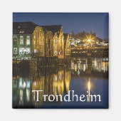 Trondheim Noorwegen Magneet (Voorkant)