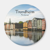 Trondheim Noorwegen Magneet (Voorkant)
