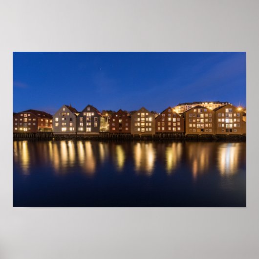 Trondheim Noorwegen Poster (Voorkant)