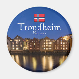 Trondheim Norway Souvenir Magneet