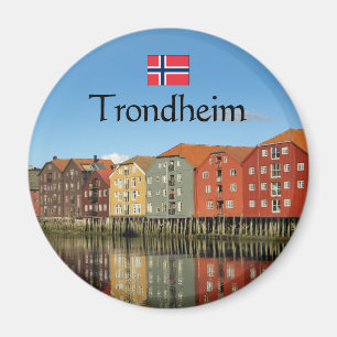 Trondheim Norway Souvenir Magneet